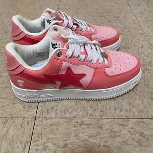 Bapesta pink low